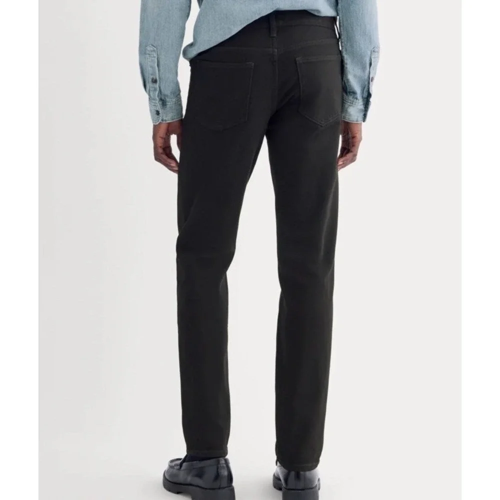 Everlane‎ NWT Men's The Athletic 4-way Stretch Organic Cotton Jean Black 31x28